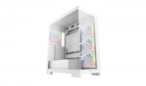 Корпус DEEPCOOL CG580 4F V2 WH/ w/oPSU / Side-Window / ATX / White thumbnav 1