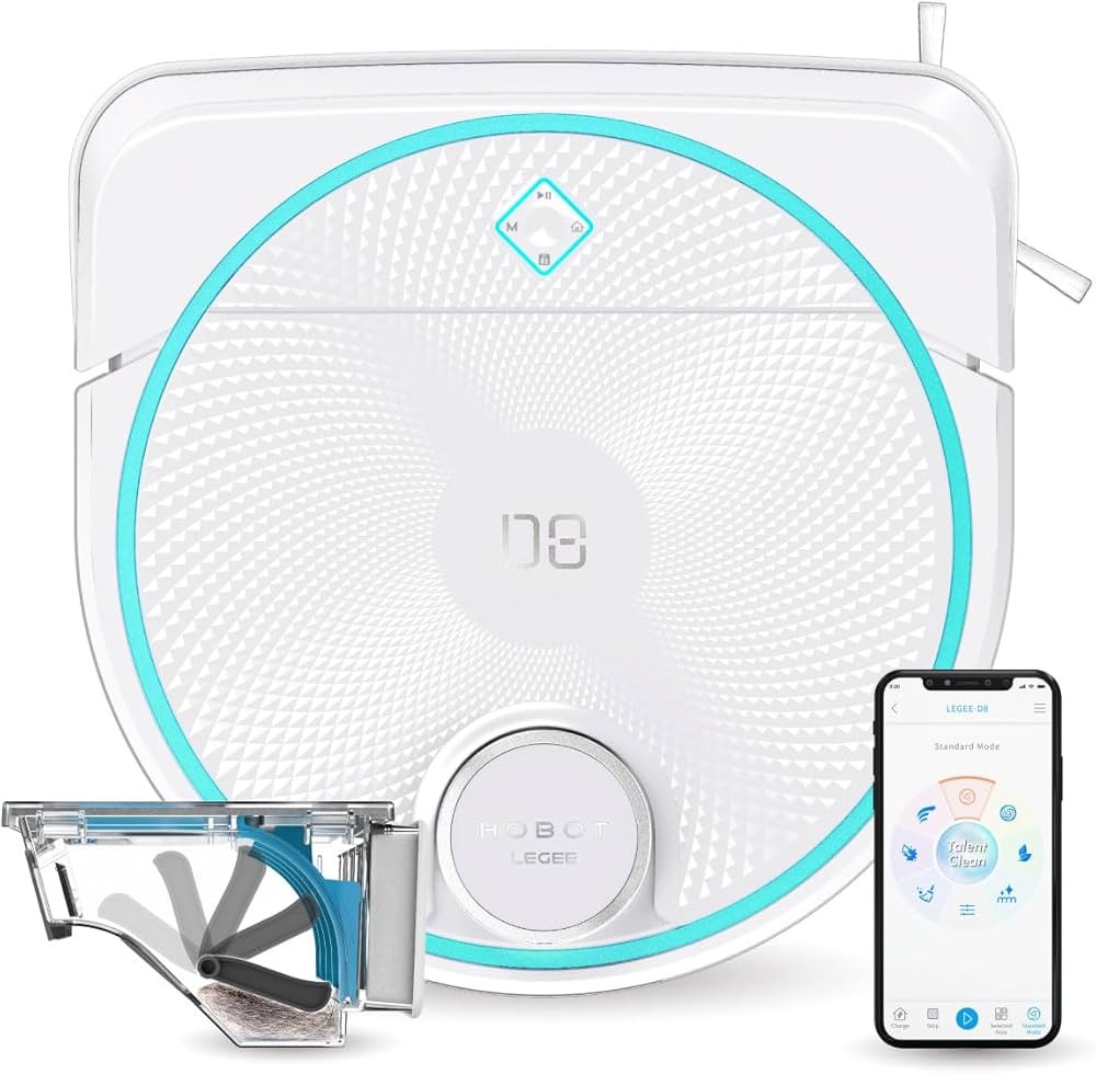 Комплект Робот-пылесос HOBOT Legee D8 + Станция HOBOT Legee LuLu photo 3