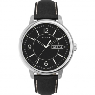 Chicago Day Date 45mm Leather Strap Watch thumbnav 1