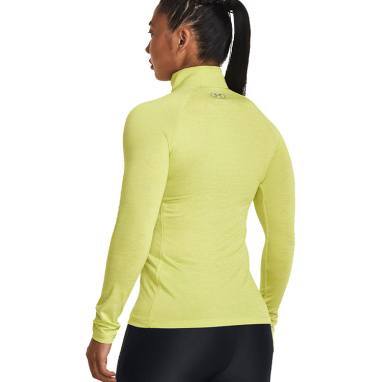 Hanorac Under Armour Tech 1/2 Zip - Twist / Femei / XS / Galben photo 3