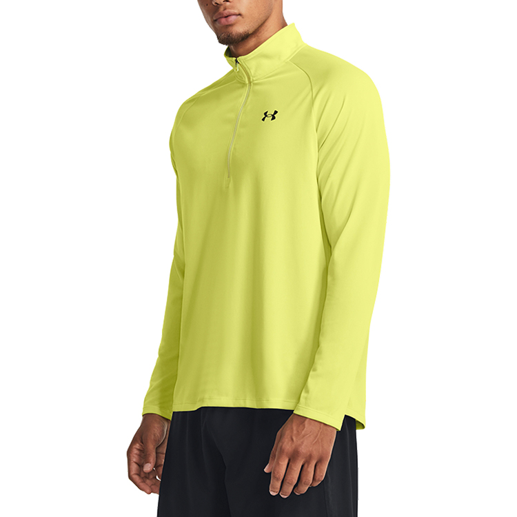 Hanorac pt bărbați Under Armour UA M TECH 2.0 1/2 ZIP S Galben photo 2