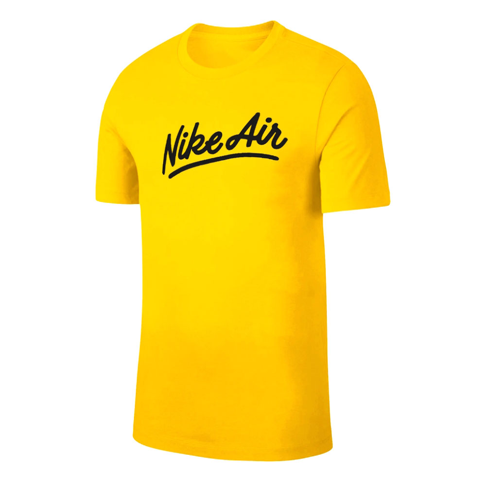 Tricou bărbătesc Nike M NSW SS TEE AIR 1 L Galben photo 1
