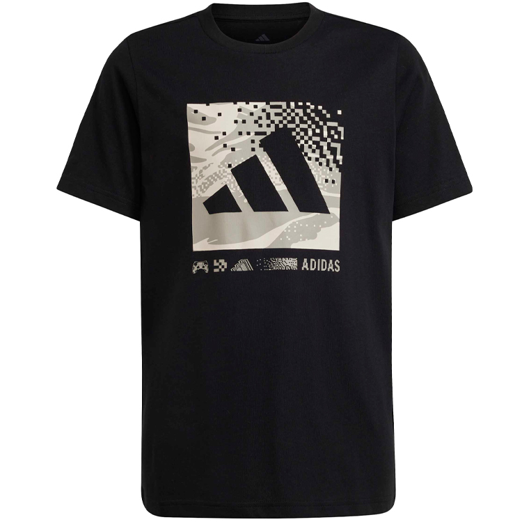 Tricou Adidas J CAMO LOGO TEE photo 1 Tricou Adidas J CAMO LOGO TEE photo 1