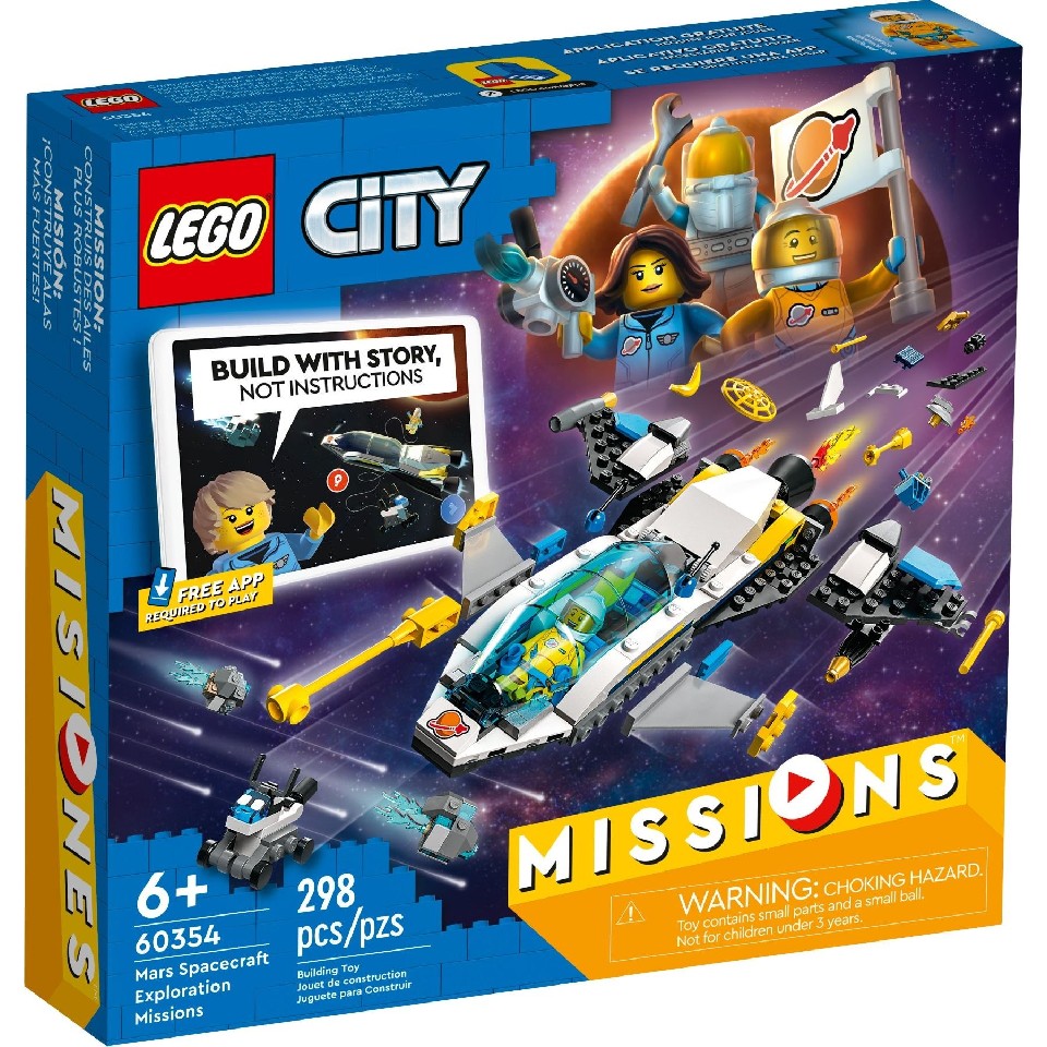 Lego City 60354 Mars Spacecraft Exploration Missions photo 1