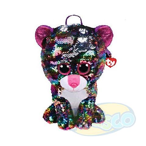 TY TY95024 Tf Sequins Dotty - Leopard 25cm (Backpack) photo 1