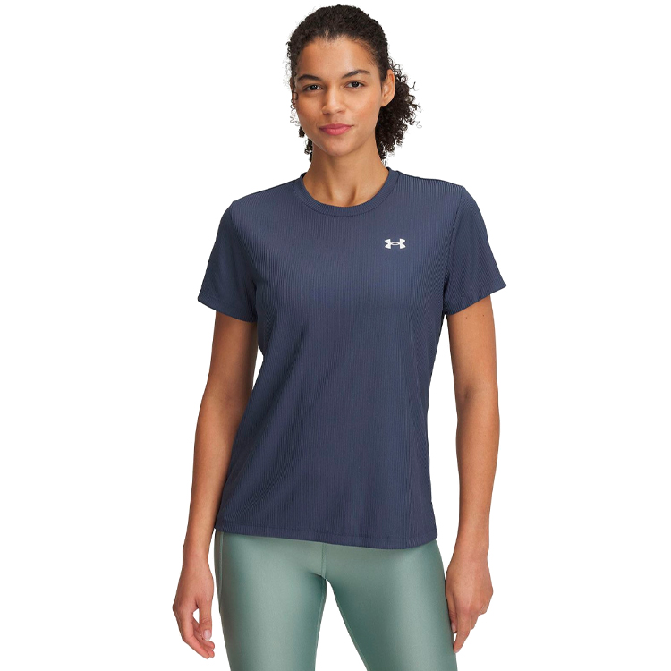 Футболка Under Armour Tech Rib SSC / Женский / S / Серый photo 2
