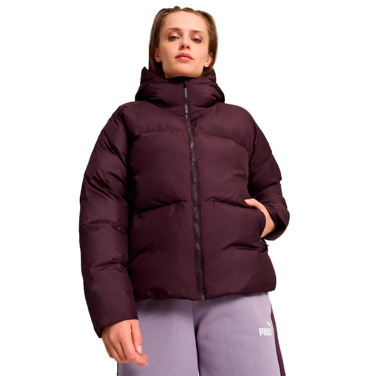 Куртка Puma Poly Puffer Jacket XS Бордовый Женский photo 3