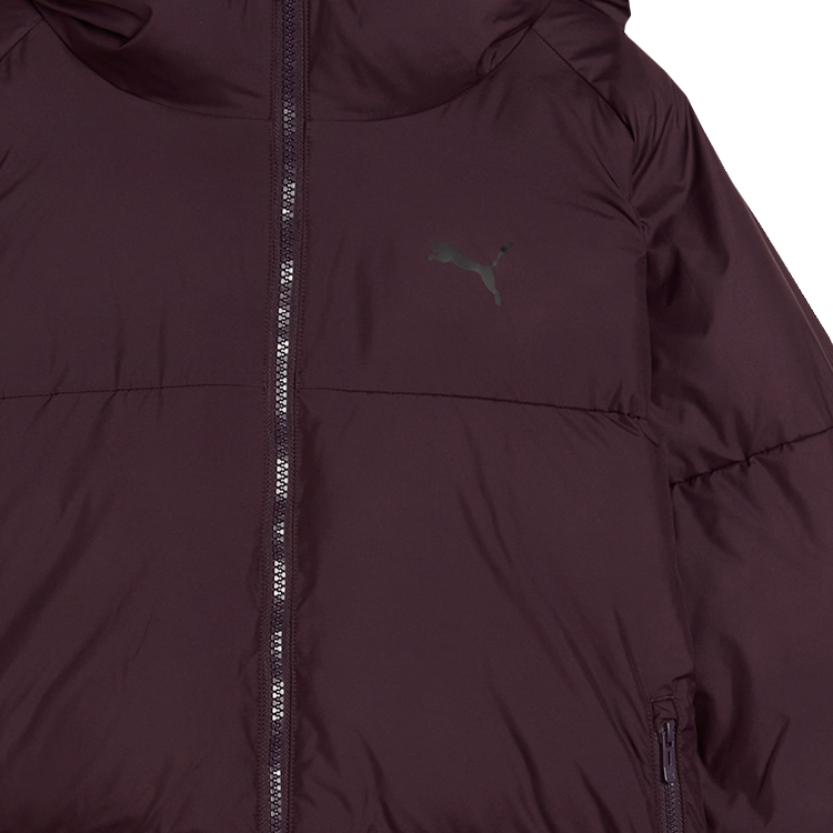 Куртка Puma Poly Puffer Jacket XS Бордовый Женский photo 5