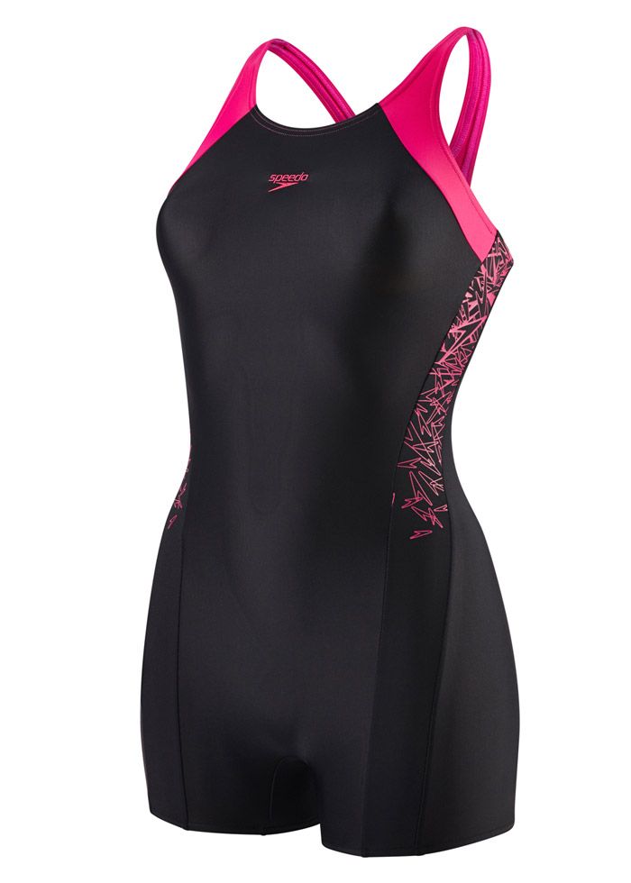 Костюм для плавания Speedo BOOM SPL LSUT JF BLACK/PINK photo 