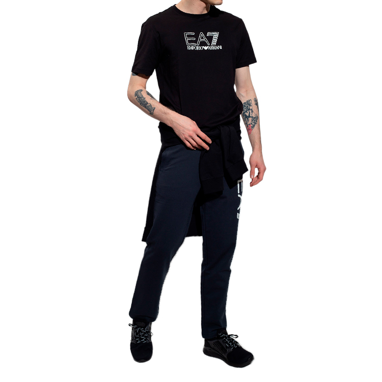 Брюки EA7 EMPORIO ARMANI TROUSER EA7 S Синий Мужской photo 2