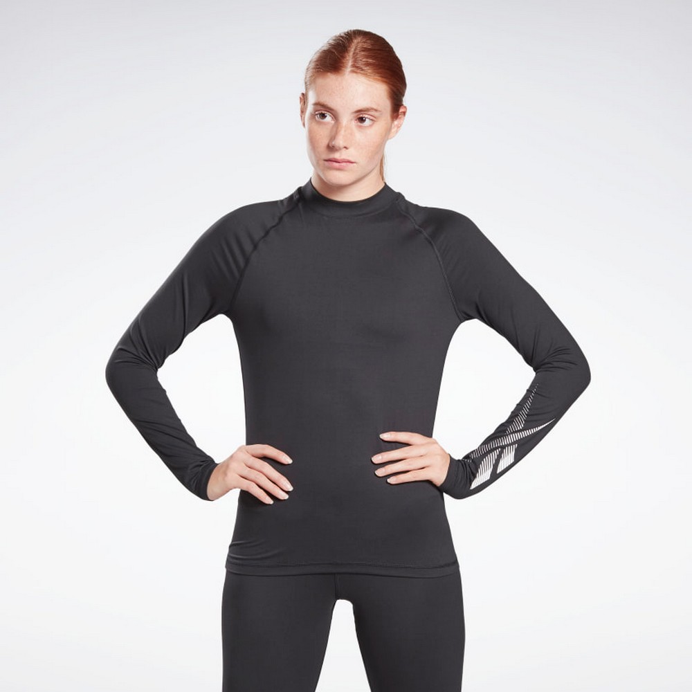 Термобельё Reebok TW BL TOP XS Черный Женский photo 2