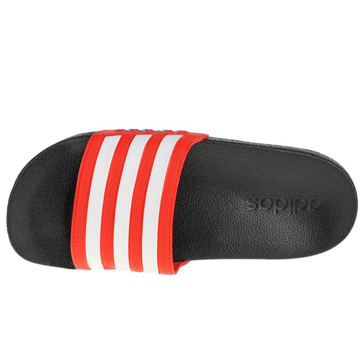 Slapi Adidas ADILETTE SHOWER K pt Barbati / 30.5 / Negru-rosu photo 4