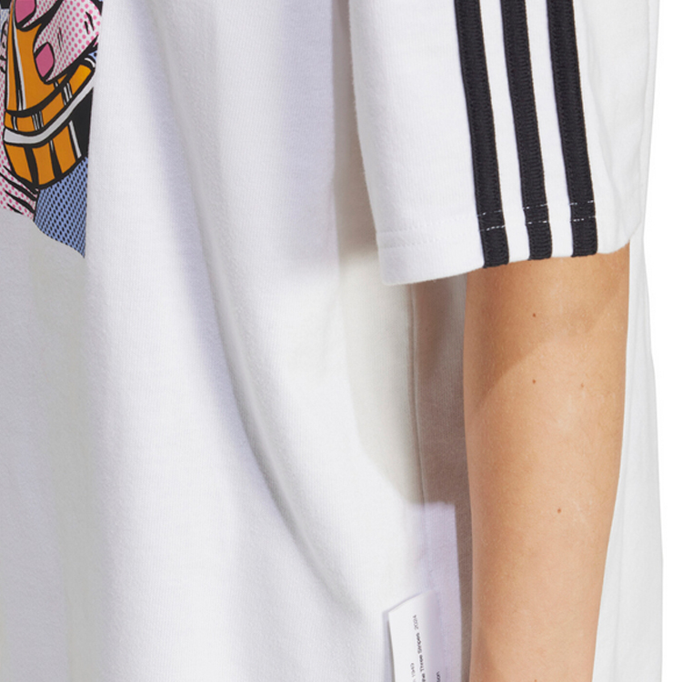 Tricou Adidas W Gallry OS Tee XXS Alb Femei photo 5