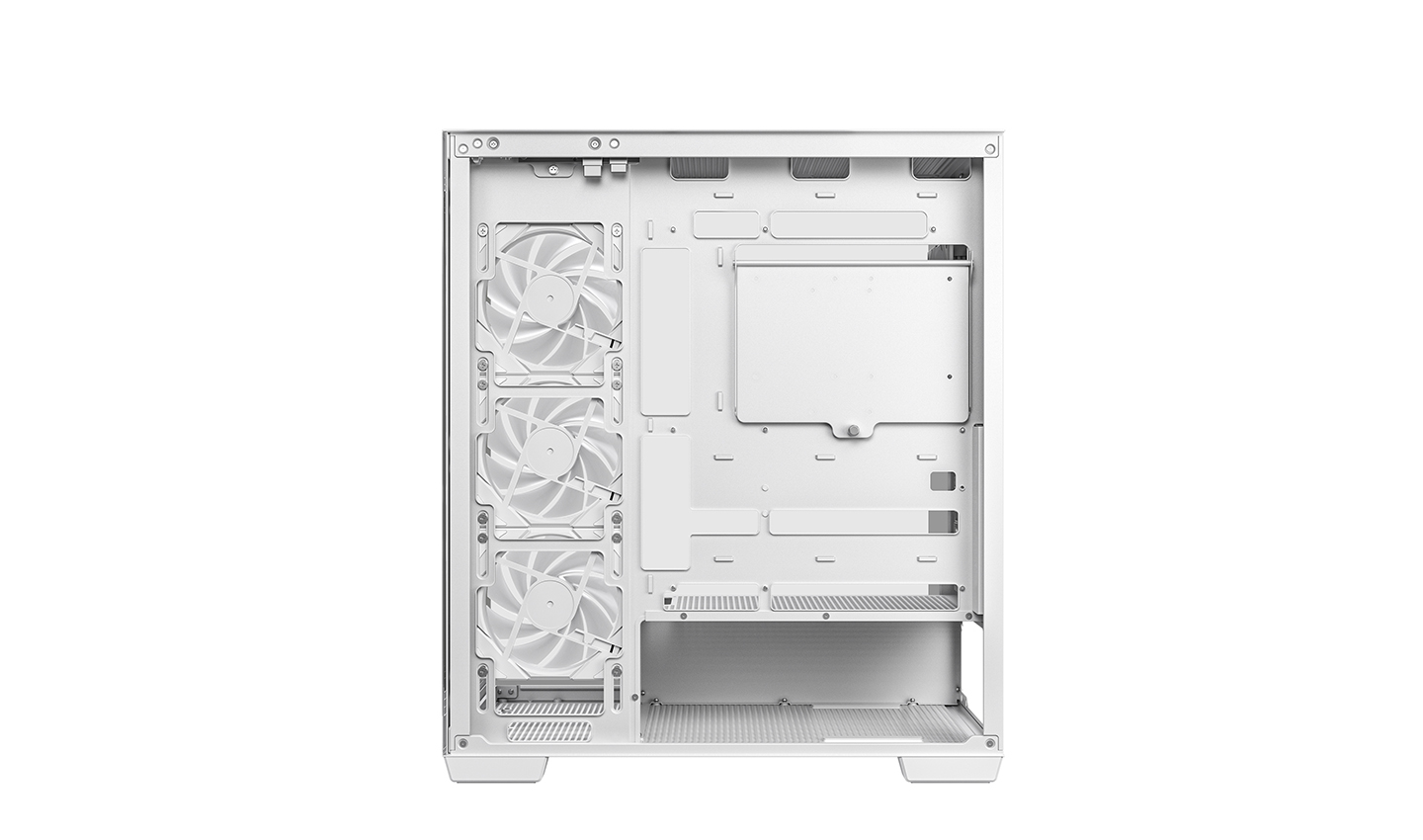 Корпус DEEPCOOL CG580 4F WH/ w/oPSU / Side-Window / ATX / White photo 4