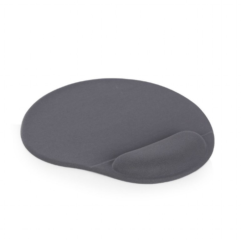 Gembird MP-GEL-GR, Gel mouse pad with wrist support, grey photo 3