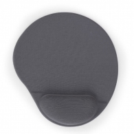 Gembird MP-GEL-GR, Gel mouse pad with wrist support, grey thumbnav 1