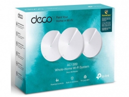 TP-LINK Deco M5 (3-pack)  AC1300 Mesh Wi-Fi System, 2 LAN/WAN Gigabit Port, 867Mbps on 5GHz + 400Mbps on 2.4GHz, 802.11ac/b/g/n, Wi-Fi Dead-Zone Killer, Seamless Roaming with One Wi-Fi Name, Antivirus, Parental Controls thumbnav 2