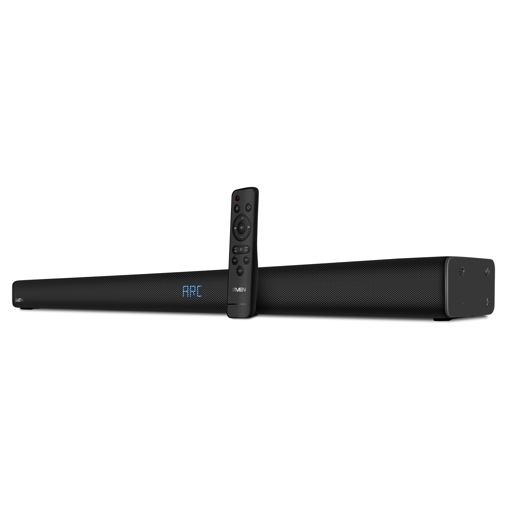 Саундбар для ТВ SVEN SB-2055 Black / 80W RMS / Bluetooth photo 1 Саундбар для ТВ SVEN SB-2055 Black / 80W RMS / Bluetooth photo 1