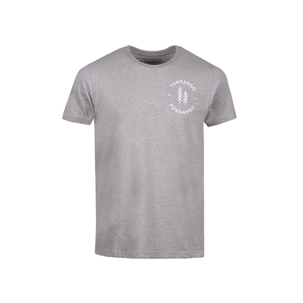 Tricou bărbătesc Fundango BASIC T LOGO M Gri photo 1 Tricou bărbătesc Fundango BASIC T LOGO M Gri photo 1