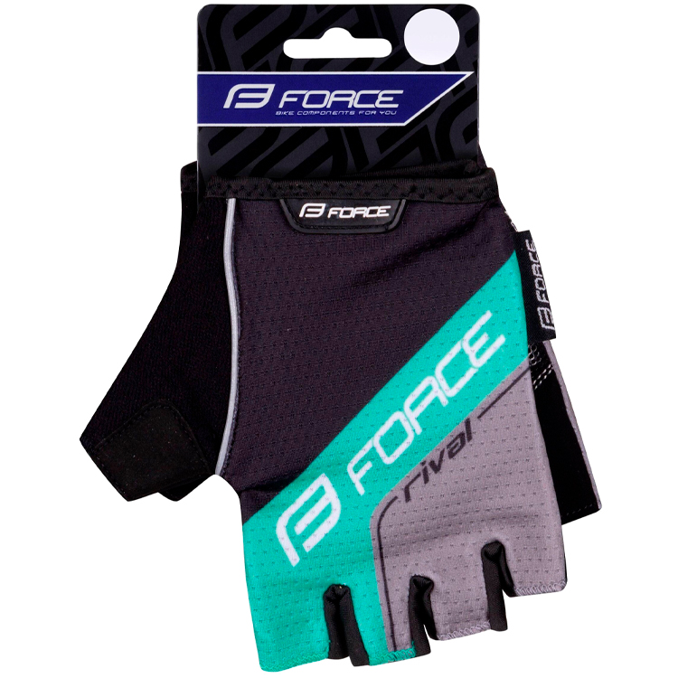 Manusi pentru bicicleta Force RIVAL Negru 9052445 photo 2