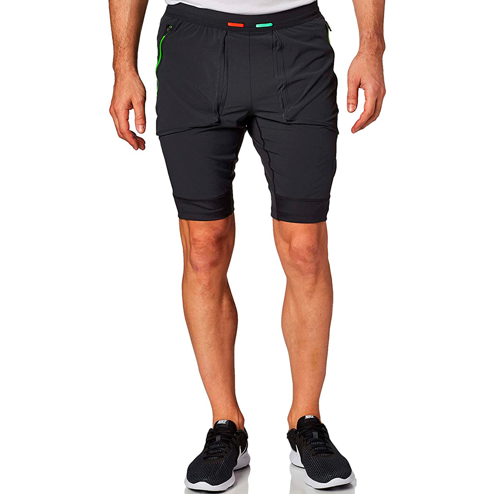 Sorti de bărbați Nike M NK WILD RUN HYRBID SHORT L Negru photo 2