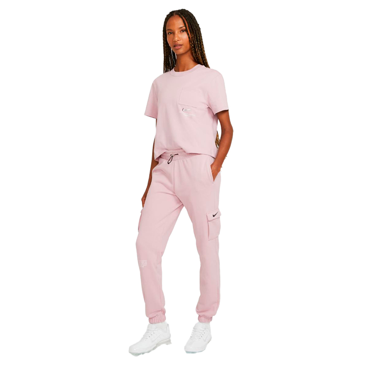 Брюки Nike W NSW SWSH PANT FT MR XS Розовый Женский photo 3