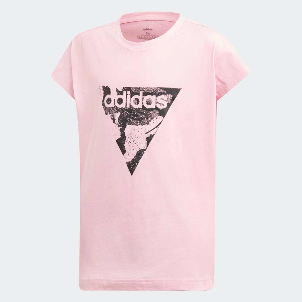 Tricou Adidas YG E AOP TEE / Femei / 158 / Roz photo 1 Tricou Adidas YG E AOP TEE / Femei / 158 / Roz photo 1