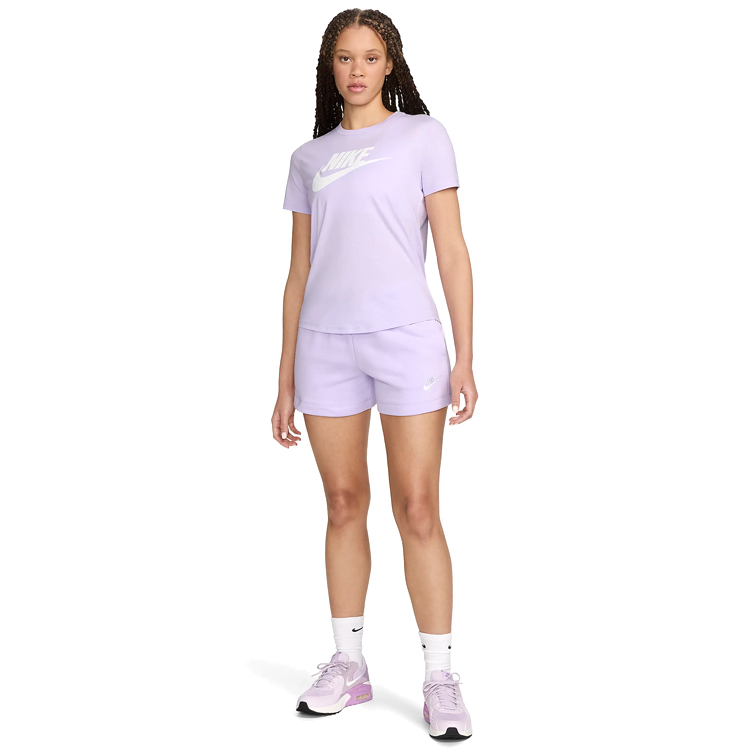 Футболка Nike W NSW FLC PANT GLS S Сиреневый Женский photo 2