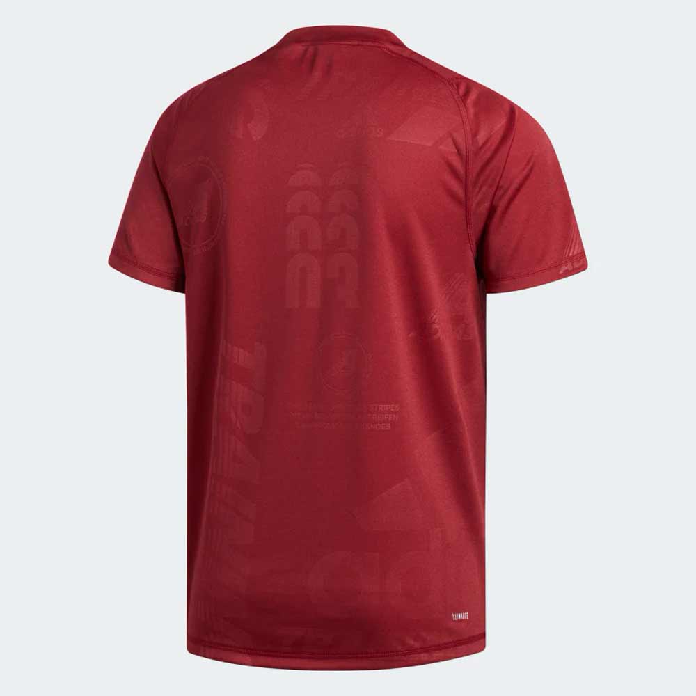 Tricou bărbătesc Adidas DAILY PRESS TEE S Bordo photo 2