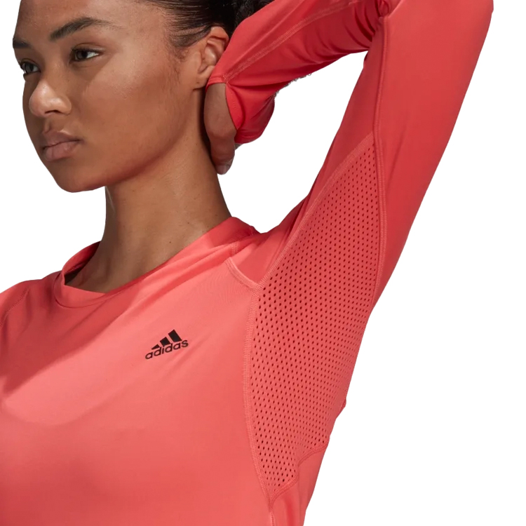 Tricou Adidas RN FAST LS / Femei / XS / Portocaliu photo 5