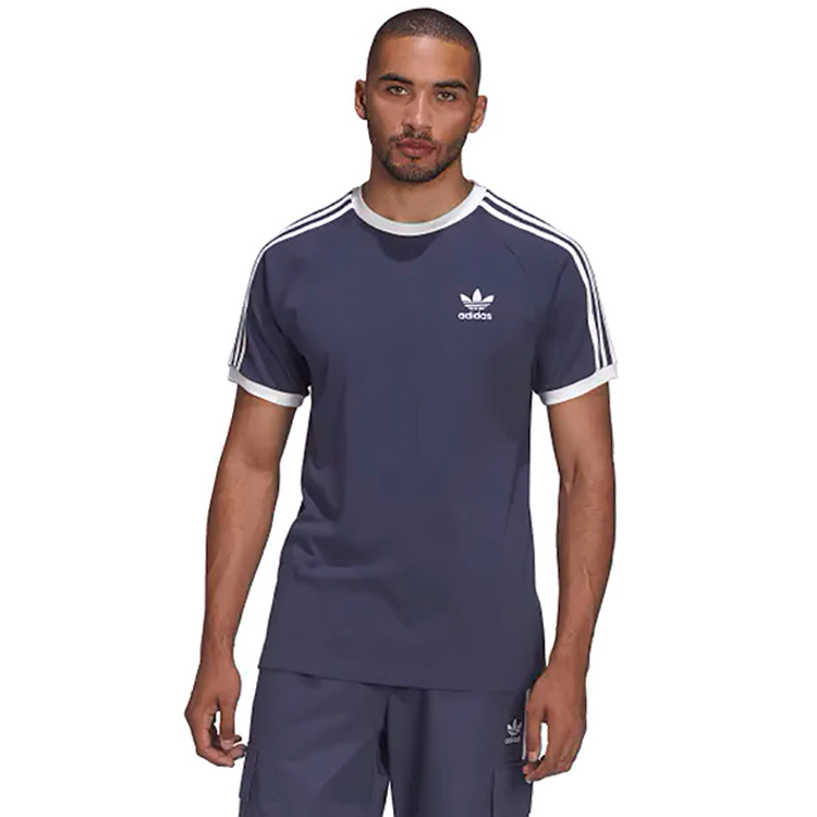 Tricou bărbătesc Adidas 3-STRIPES TEE S Albastru photo 2