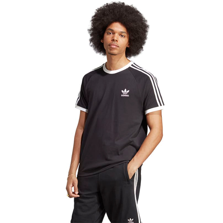 Tricou bărbătesc Adidas 3-STRIPES TEE 2XL Negru photo 4