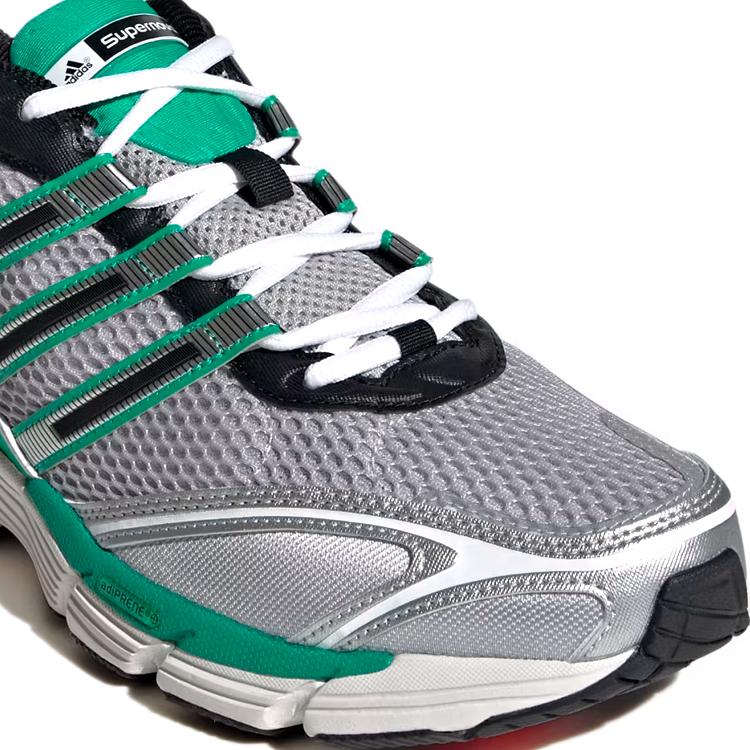Кроссовки Adidas SUPERNOVA CUSHION 7 / Мужской / 41.5 / Серый/Зеленый photo 5