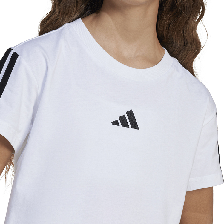 Футболка Adidas JG 3S TEE 160 164 Белый Женский photo 2