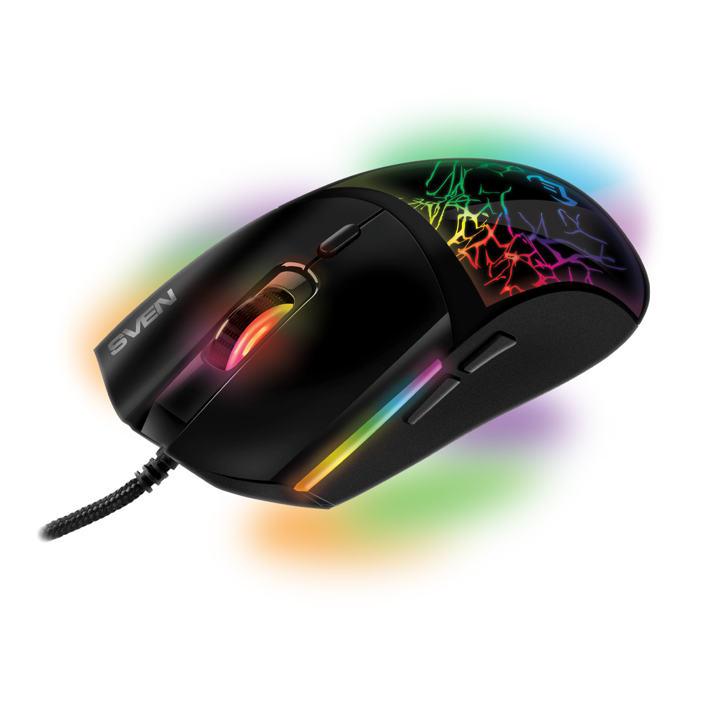 Mouse Sven RX-G995 Black Negru / Optic / Negru photo 3
