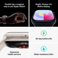 Smart watch Apple Watch Series 9 45mm Silver thumbnav 4