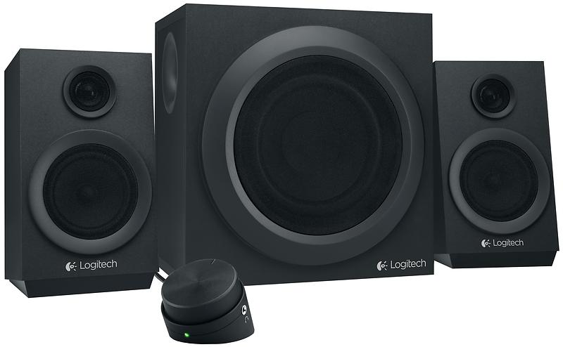 Logitech Z333 Speaker System 2.1 (RMS 40W, 24W subwoofer, 2x8W), Black photo 1