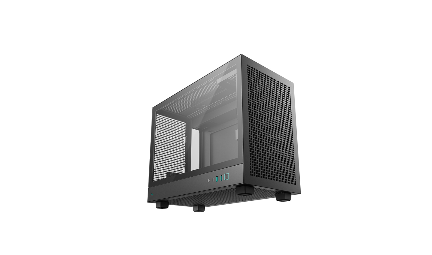 Корпус DEEPCOOL CH160 PLUS / w/oPSU / Side-Window / mATX / Black photo 2