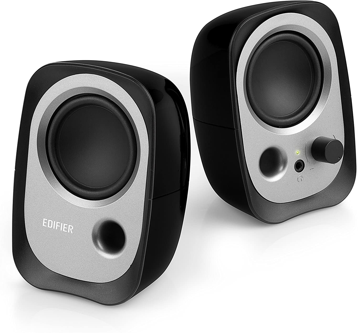 Boxe 2.0 Edifier R12U Black / 4W RMS / 3,5 AUX / USB power photo 1