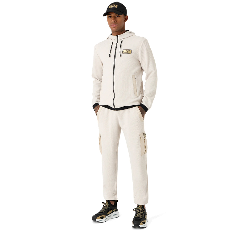 Брюки EA7 EMPORIO ARMANI PANTALONI XS Бежевый Мужской photo 2