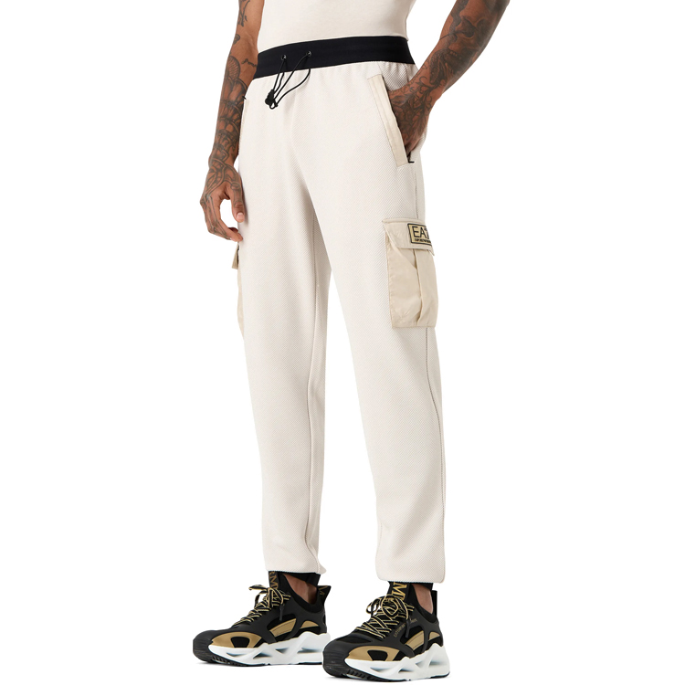 Брюки EA7 EMPORIO ARMANI PANTALONI XS Бежевый Мужской photo 4