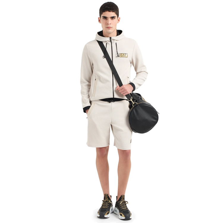 Sorti de bărbați EA7 EMPORIO ARMANI SHORTS XS Bej photo 2