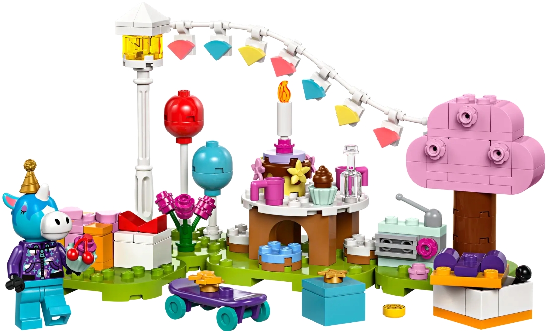 Constructor Lego Animal Crossing Julians Birthday Party 77046 de la 6+ ani photo 2