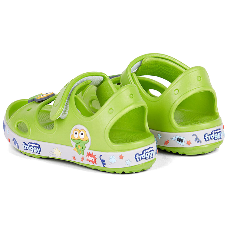 Sandale COQUI Sandal YOGI + Amulet / cm / Verde-gri photo 4