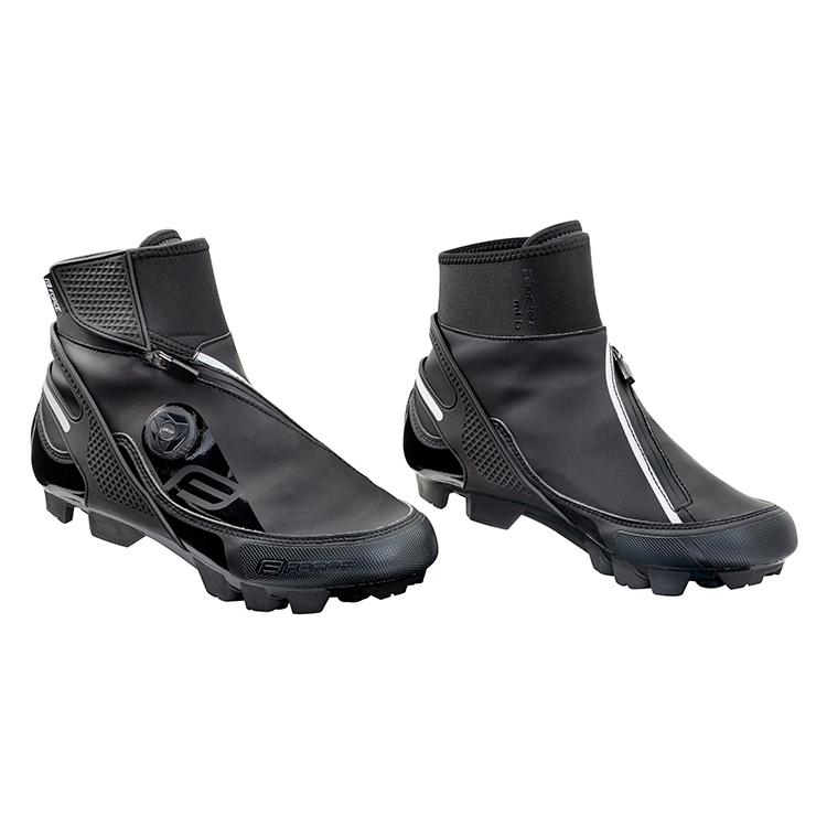 Pantofi de ciclism Force MTB GLACIER Negru photo 2