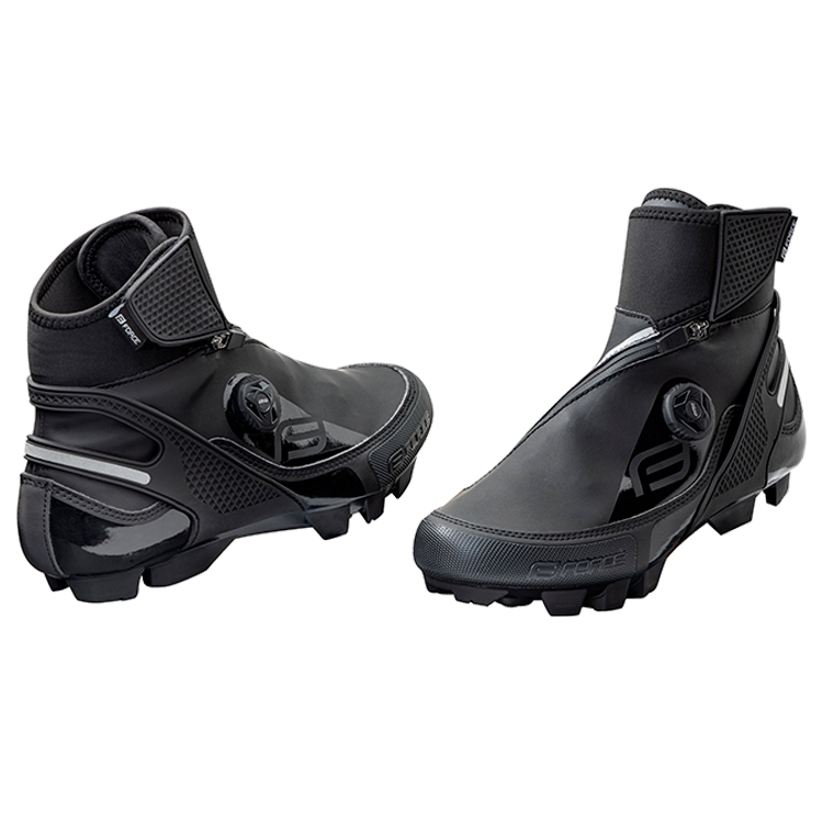 Pantofi de ciclism Force MTB GLACIER Negru photo 3