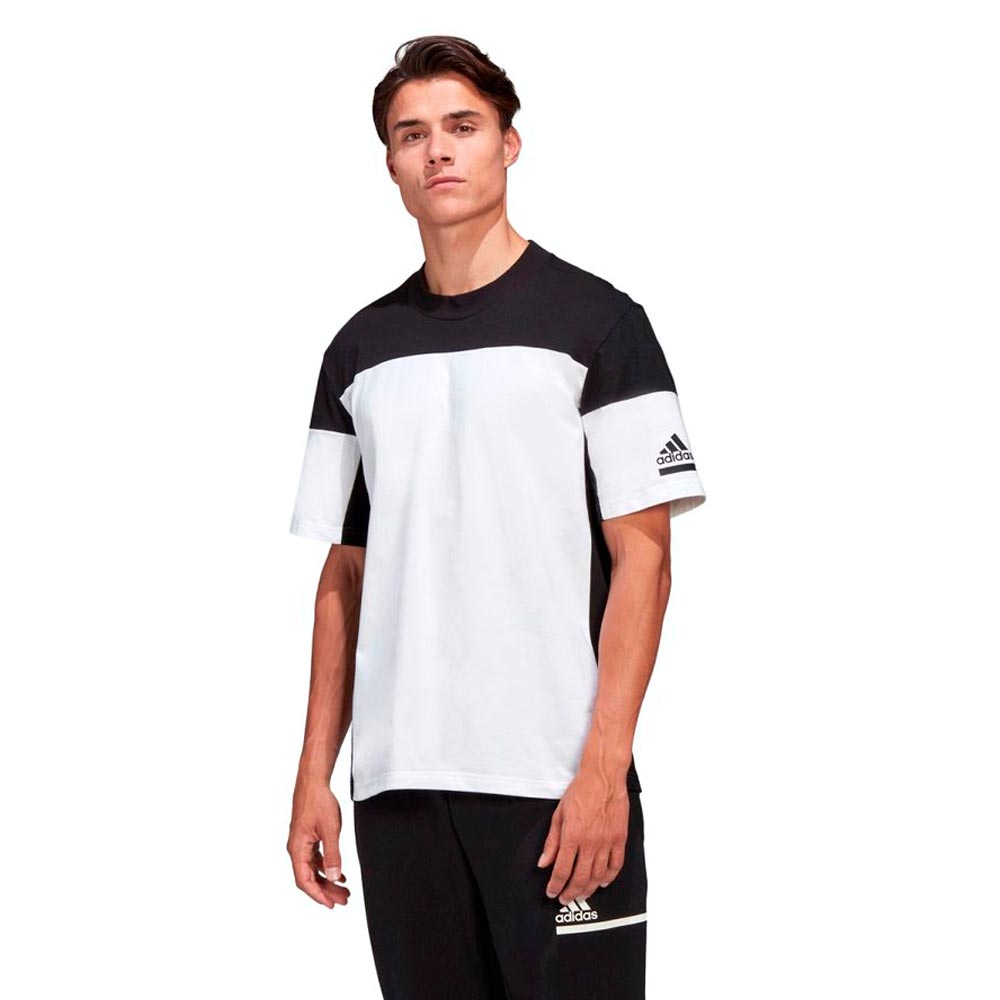 Tricou bărbătesc Adidas ZNE Tee S Negru-alb photo 2