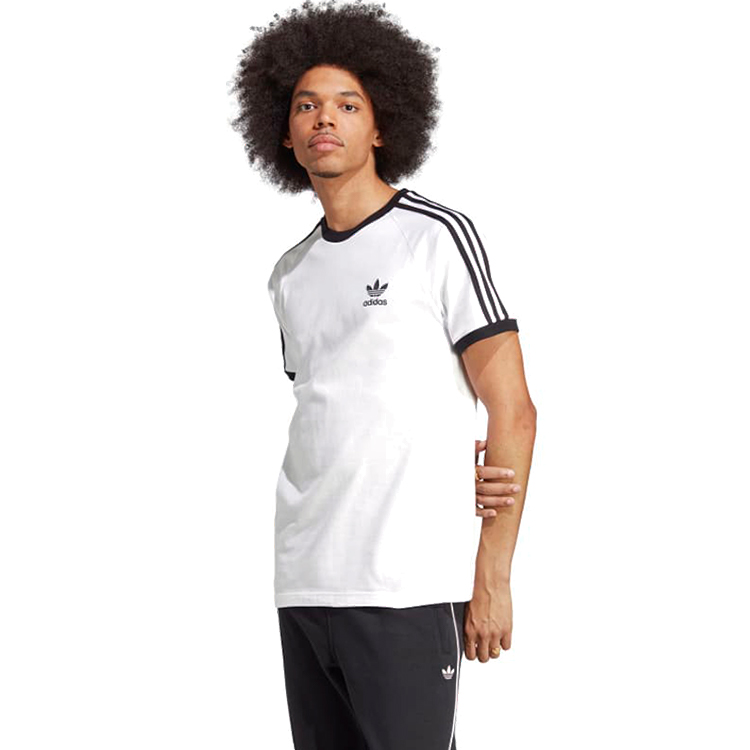 Футболка мужская Adidas 3-STRIPES TEE XXXL Белый photo 1