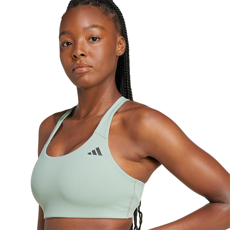 Bra sportive Adidas PWI RIB MS / Femei / XS / Verde photo 5