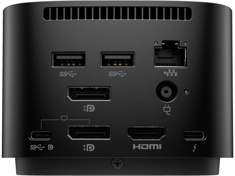 HP Thunderbolt Dock 120W G4- Universal docking with 1 x USB-C 3.2 G2 (Data Only), 4 x USB-A 3.2 G1, 2 x DP, 1 x RJ45, 1 x HDMI, 1 x TB4, 1 x USB-C DP alt mode port, support up to four 4K Displays, Up to 100W power, 0.76 kg. photo 4